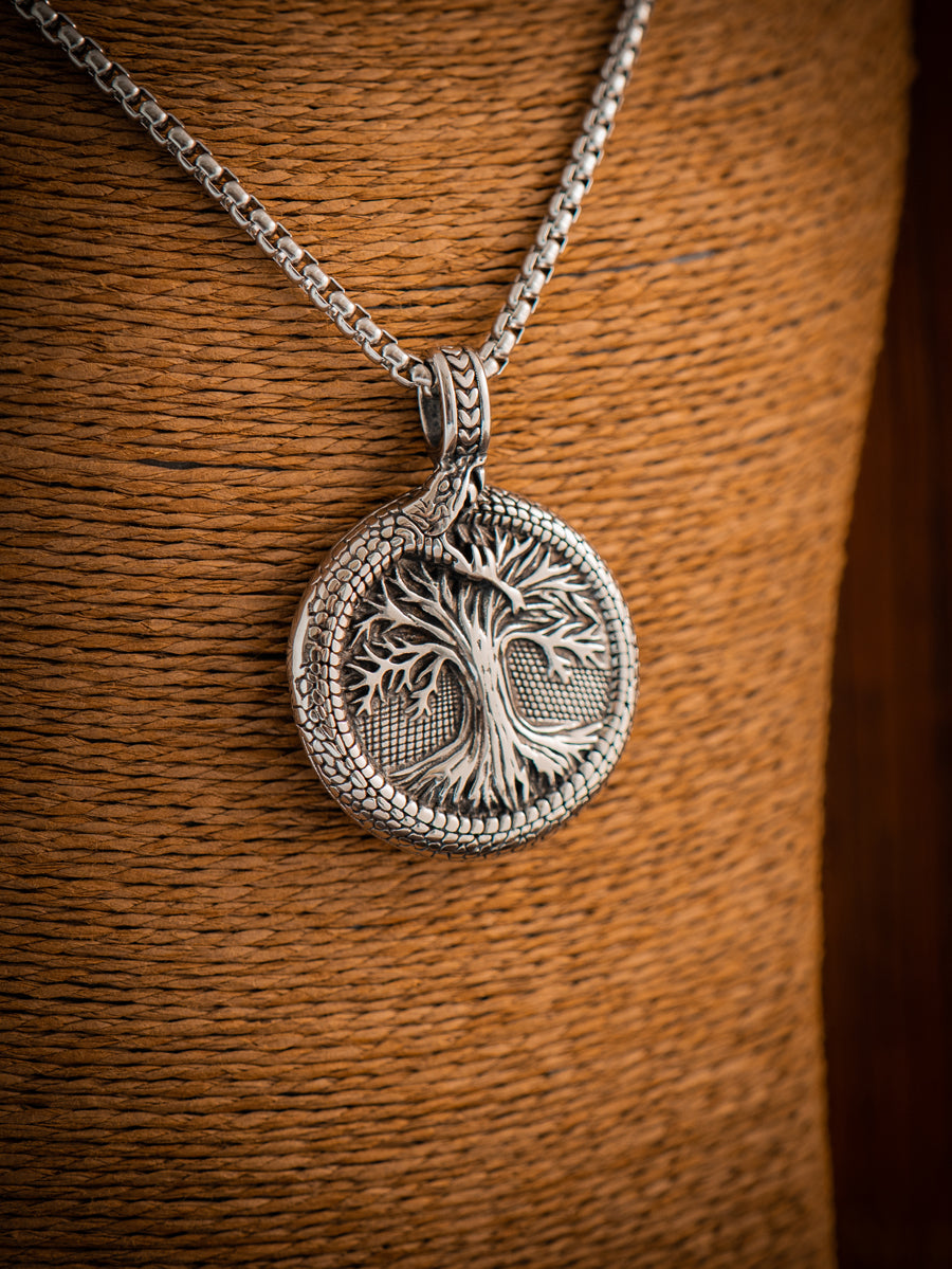 Pendant Tree of Life Reversible Necklace