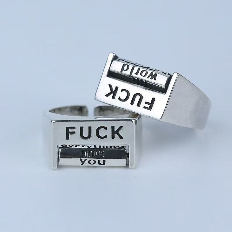 Fuck & Love Couple Rings