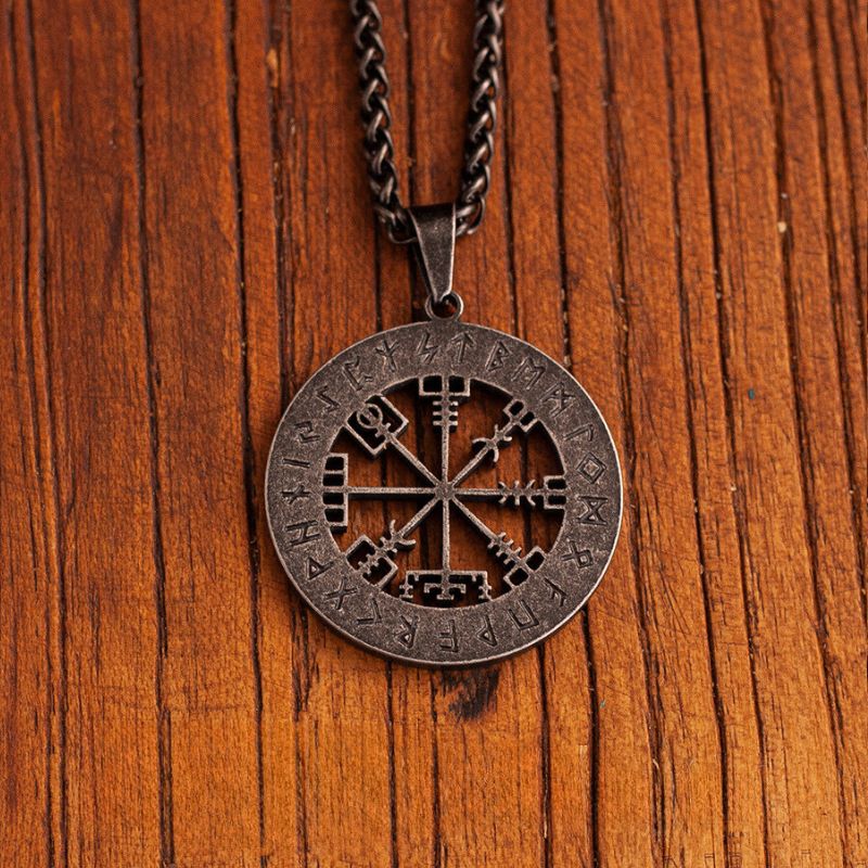 Viking Compass Pendant